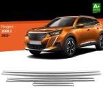 Nerez lišty spodní hrany oken dveří Peugeot 2008 II