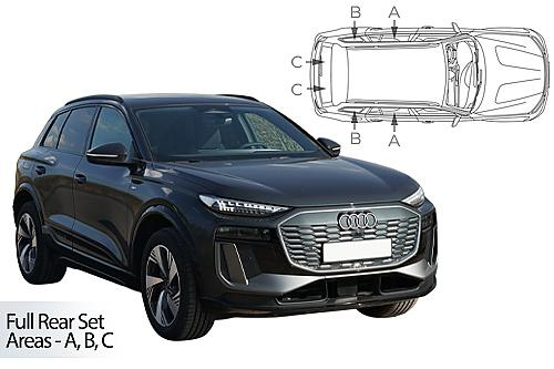 Sluneční clony CarShades pro AUDI Q6 E-Tron 5-dveř.