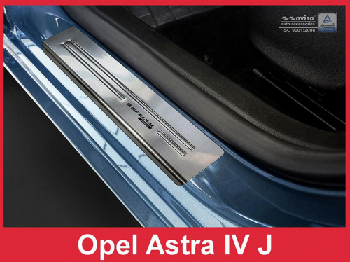 Nerez kryty prahů Opel Astra J