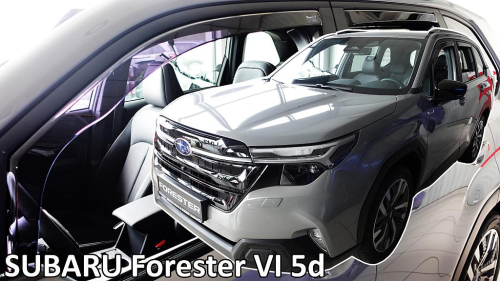 Deflektory-ofuky oken Subaru Forester VI (+ zadní)