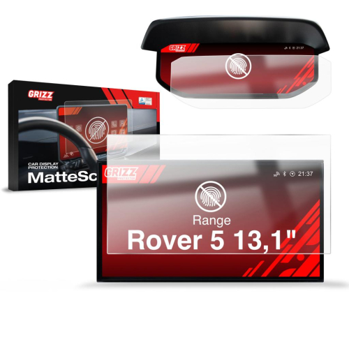 Matná folie na LCD display navigace Range Rover 5 13,1" (2021-2024)