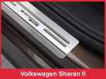 Nerez kryty prahů Volkswagen Sharan II