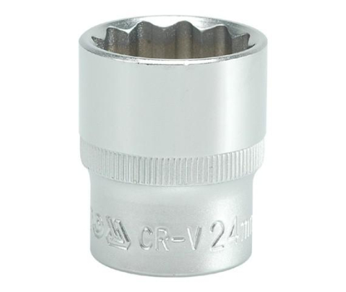 Nástavec 1/2" 24 mm dvanáctihranný