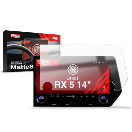 Matná folie na LCD display navigace Lexus RX 5