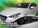 Deflektory-ofuky oken Mazda 3 III 4/5-dvéř. + zadní