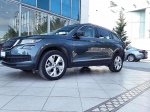 Nerez chrom dekorativní boční dveřní lišty Škoda Kodiaq