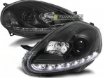 LED přední světla Fiat Grande Punto černé