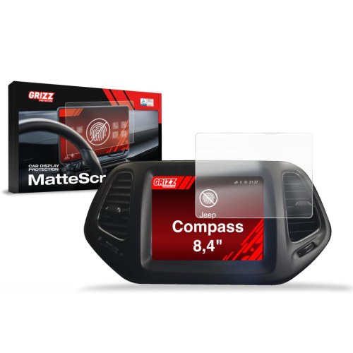 Matná folie na LCD display navigace Jeep Compass