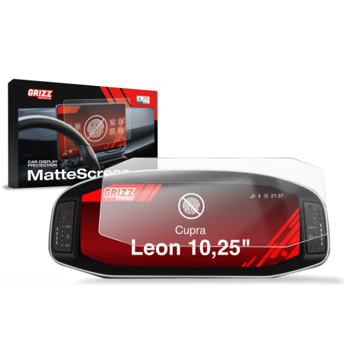 Matná folie na LCD display navigace Cupra Leon