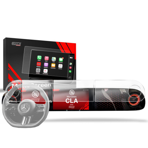 Matná folie na LCD display navigace Mercedes-Benz CLA 14"+10,25" (2025)