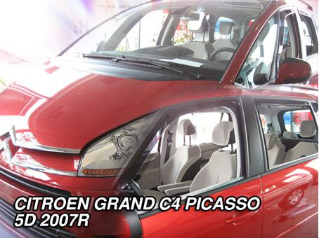 Deflektory-ofuky oken Citroen C4 Grand Picasso (+ zadní)