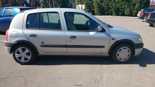 Plastové lemy blatníků Renault Clio II 5dvéř.