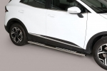 Nerez boční designové nášlapy Kia Sportage V
