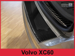 Karbonový kryt prahu zadních dveří Volvo XC60 I FL - hladký