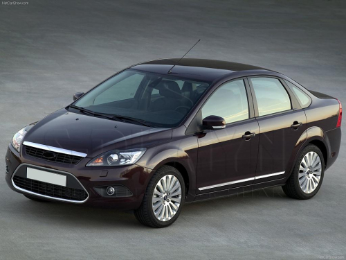Nerez + ABS lišty dveří Ford Focus II FL