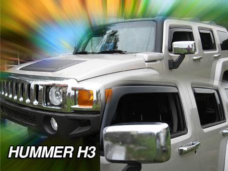 Deflektory-ofuky oken Hummer H3 5D