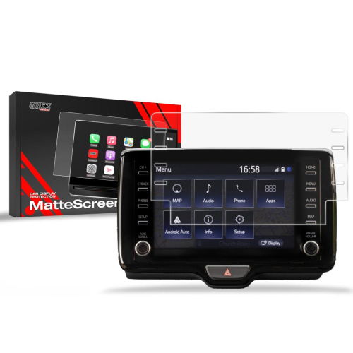 Matná folie na LCD display navigace Mazda 2 Hybrid