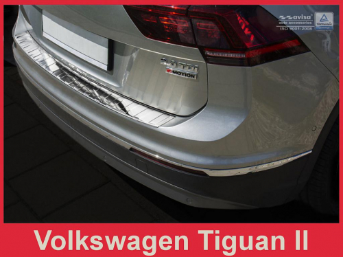 Kryt prahu zadních dveří VW TIGUAN II / TIGUAN ALLSPACE - leštěný
