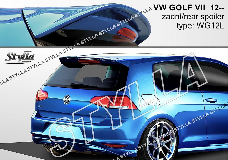 Heckstoßstange Lip Diffusor Spoiler Splitter Für Volkswagen Golf 7