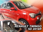 Deflektory-ofuky oken Renault Twingo III, 5-dvéř.