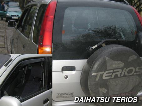 Deflektory-ofuky oken Daihatsu Terios