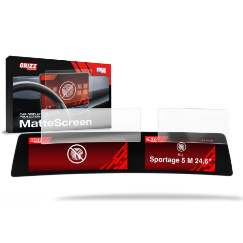 Matná folie na LCD display navigace Kia Sportage 5 M