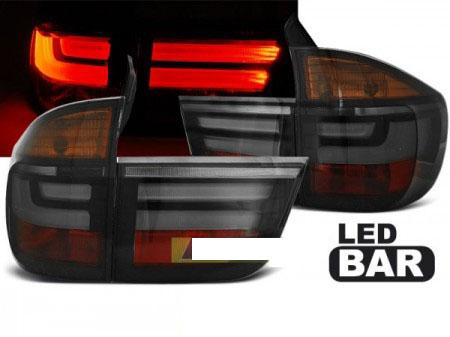 Zadní světla BMW X5 E70 LED BAR kouřové