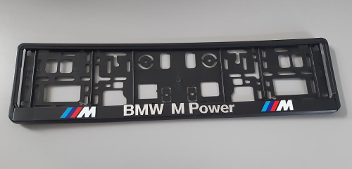 Podložka pod SPZ 3D BMW M Power