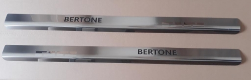 Kryty prahů-nerez OPEL ASTRA G 3-dvéř. - nápis BERTONE