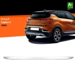 Nerez dekorační lišta nad SPZ Renault Captur II