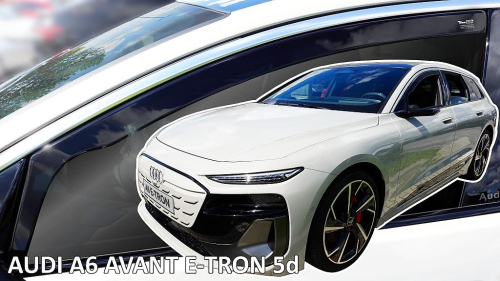 Deflektory-ofuky oken pro Audi A6 E-Tron - přední