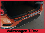 Kryt prahu zadních dveří Volkswagen T-ROC - černý grafit
