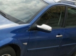 Kryty zrcátek - nerez Renault Megane II