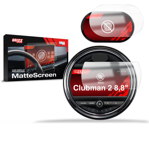 Matná folie na LCD display navigace Mini Clubman 2