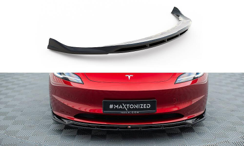 Spoiler předního nárazníku V.1 Tesla Model 3 Projekt Highland (Facelift)