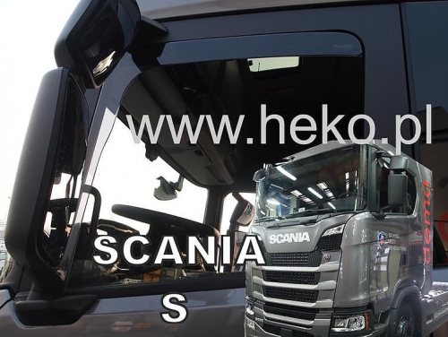 Deflektory-ofuky oken Scania serie S