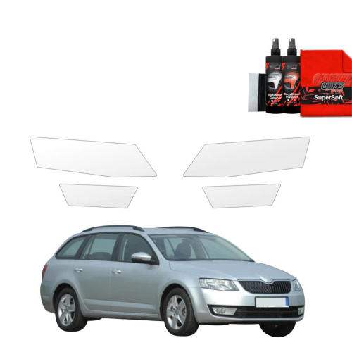 Ochranná folie GRIZZ na přední světlomety Skoda Octavia III kombi