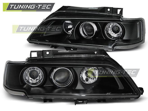  Přední světla čirá Citroen Xantia černá s čočkou