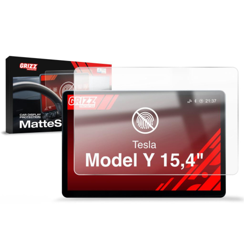 Matná folie na LCD display navigace Tesla Model Y