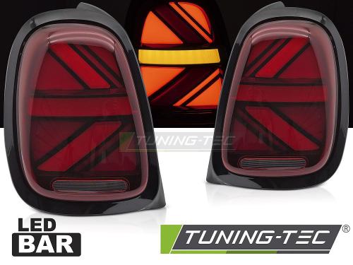 Zadní LED BAR světla Mini Cooper F55/F56/F57 - červené provedení