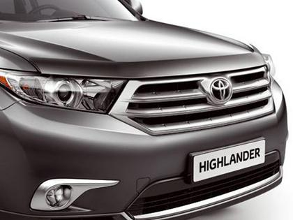Plexi lišta přední kapoty Toyota Highlander II