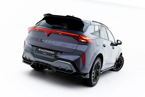 Zadní spoiler nárazníku V.3 verze pro Cupra Terramar Mk1 s žebrováním