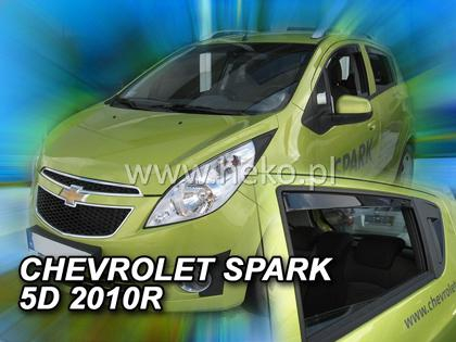 Deflektory-ofuky oken Chevrolet Spark
