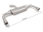 Nerez výfuk Ragazzon-duplex Sport Line Volkswagen Golf VIII - 2x102mm
