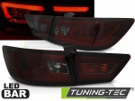 Zadní světla LED BAR Renault Clio IV červená/kouřová