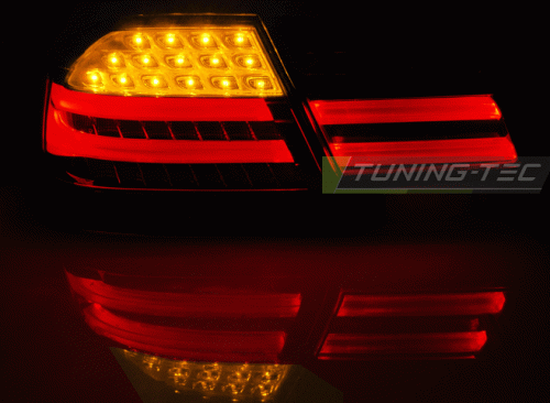 Zadní čirá světla LED BMW E92 červená/kouřová