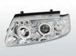Přední světla s Angel Eyes Volkswagen Passat 3B