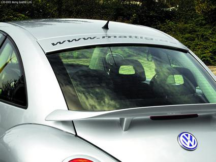 Prodloužení střechy Volkswagen New Beetle
