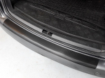 Přesná karbonová folie na zadní nárazník Volkswagen Passat B7 Variant (kombi)