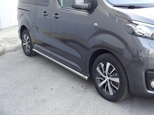 Nerez boční nášlapy Peugeot Traveller SWB - Ø 63mm